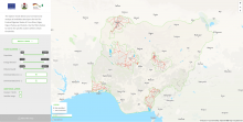 The Mini-grid Finder: a GIS geospatial application for mini-grid planning in Nigeria